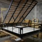 Letto contenitore artigianale Letto contenitore artigianale